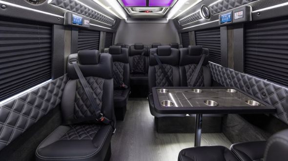 everett 15 passenger sprinter van interior