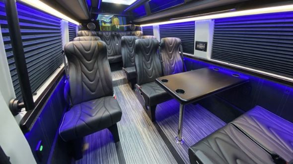 everett 18 passenger sprinter van interior