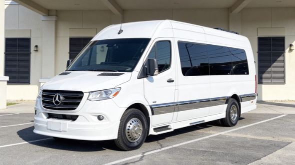 everett wedding sprinter van rental