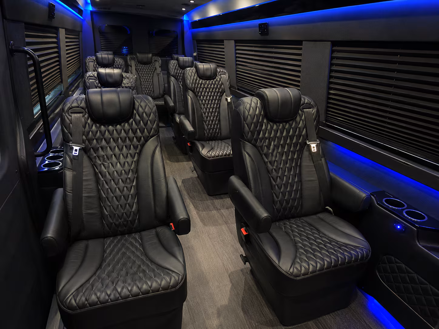 everett 20 passenger sprinter van inside