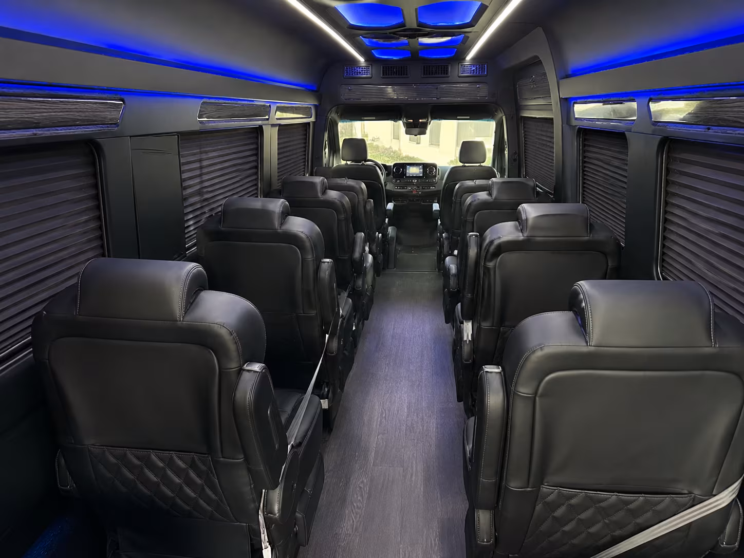 everett 8 passenger sprinter van interior