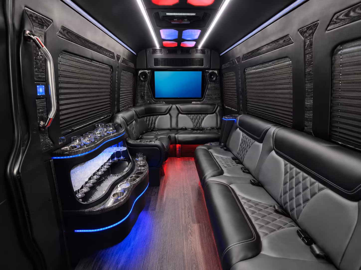 everett sprinter limousine inside