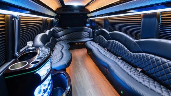 sprinter limousine interior everett